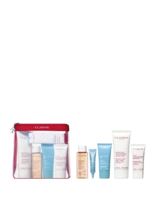 Poza cu Clarins Head-To-Toe Moisturizing Essentials Set