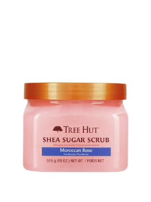 Poza cu Tree Hut Moroccan Rose Shea Sugar Scrub 510 g