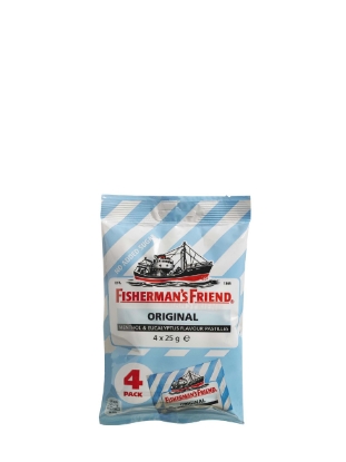 Poza cu Fisherman'S Friend dropsuri cu menta si eucalipt fara zahar 4x25 g