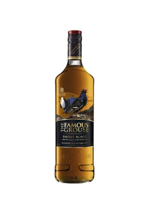 Poza cu The Famous Grouse Smoky Black Blended Scotch Whisky 1 L