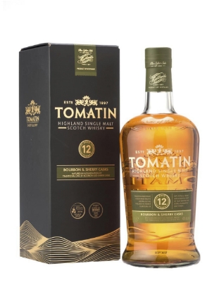 Poza cu Tomatin 12 Years Old Highland Single Malt Scotch Whisky 1 L