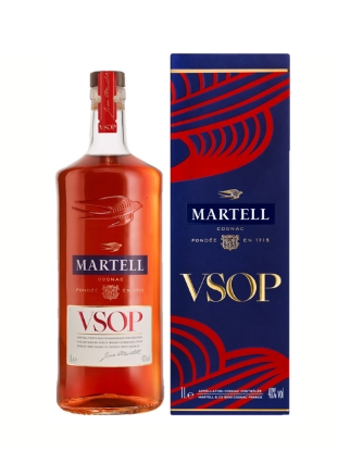 Poza cu Martell VSOP Cognac 1 L Giftpack