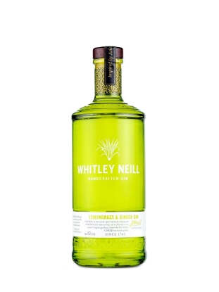 Poza cu Whitley Neill Lemongrass & Ginger Gin 1 L